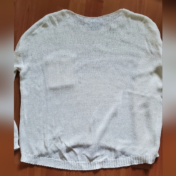H&M cream sweater with pocket - Picture 3 of 4